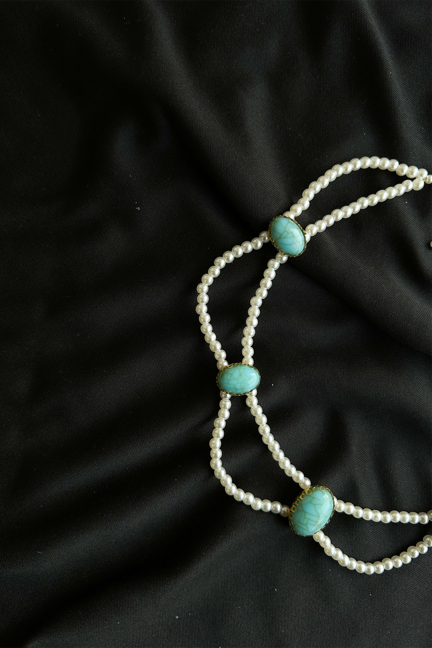 Vintage Turquoise Grace Necklace