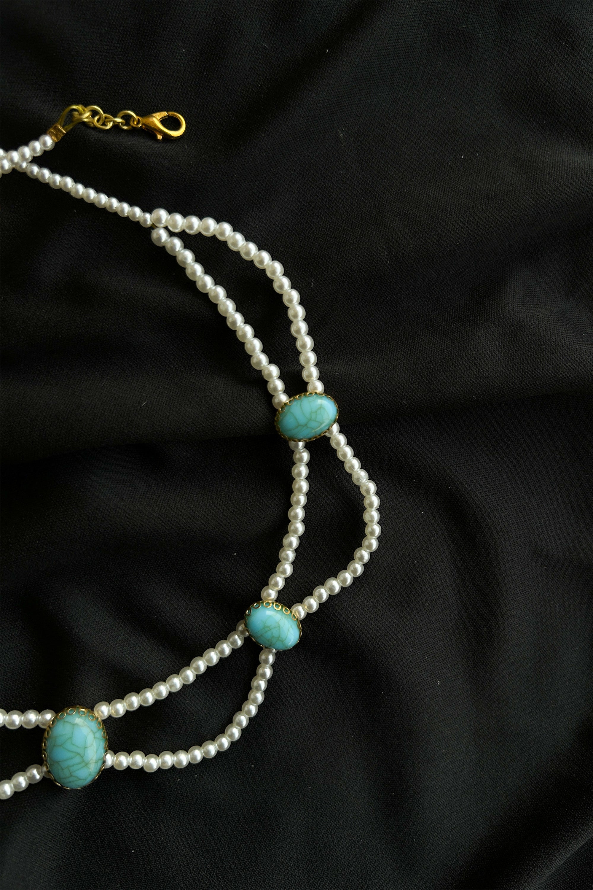 Vintage Turquoise Grace Necklace