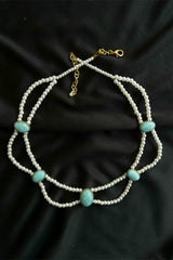 Vintage Turquoise Grace Necklace