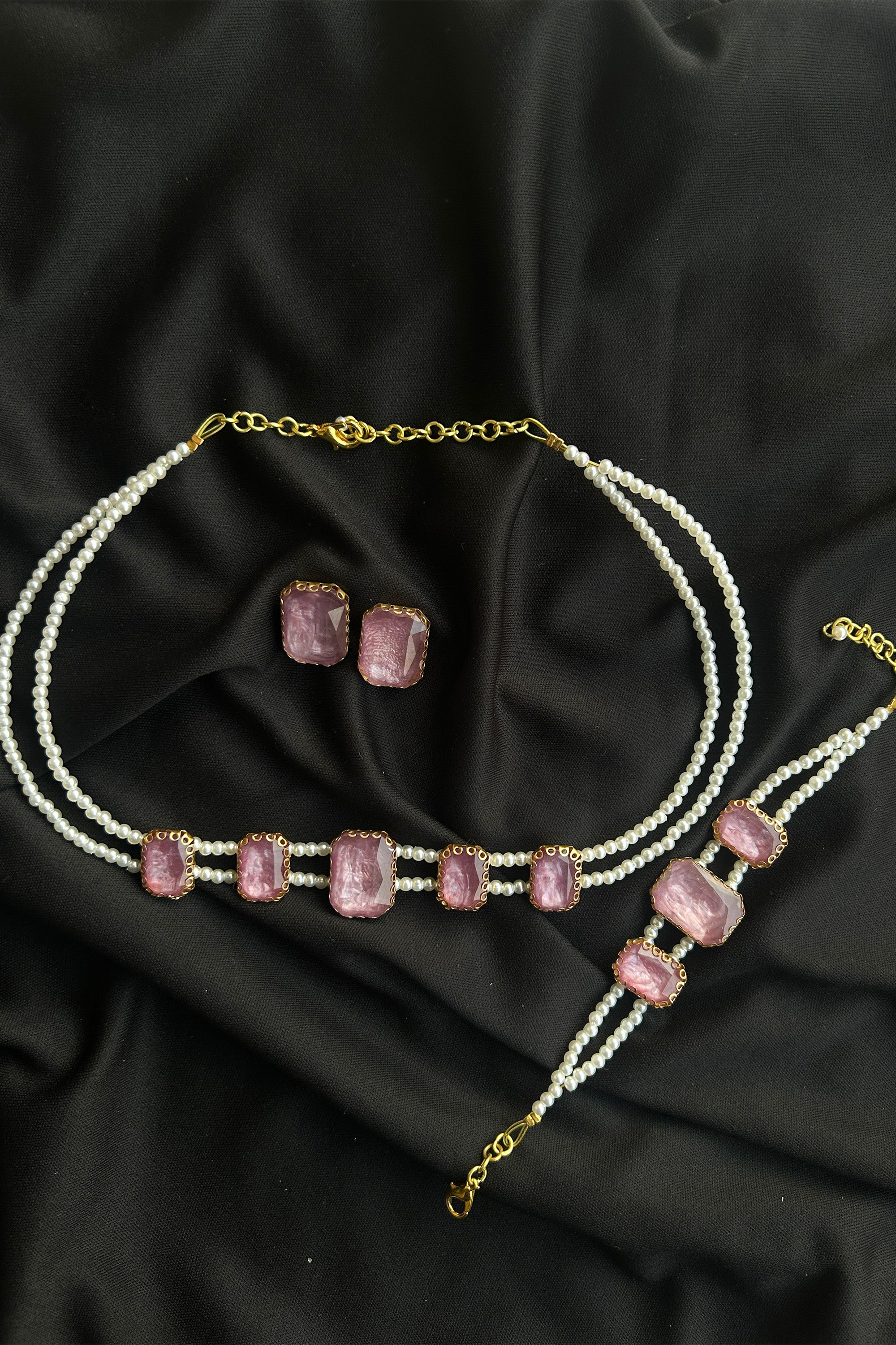 Marble Mist Set with Bracelet