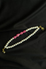 Pink Luxe Pearl Bracelet