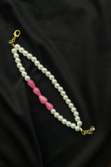 Pink Luxe Pearl Bracelet