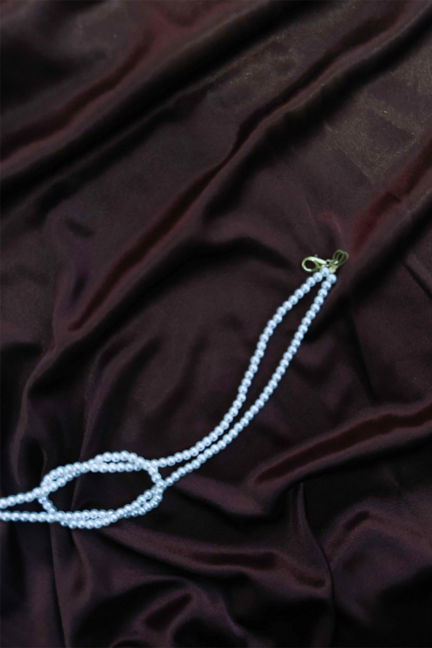 Twin Strand Pearl Necklace