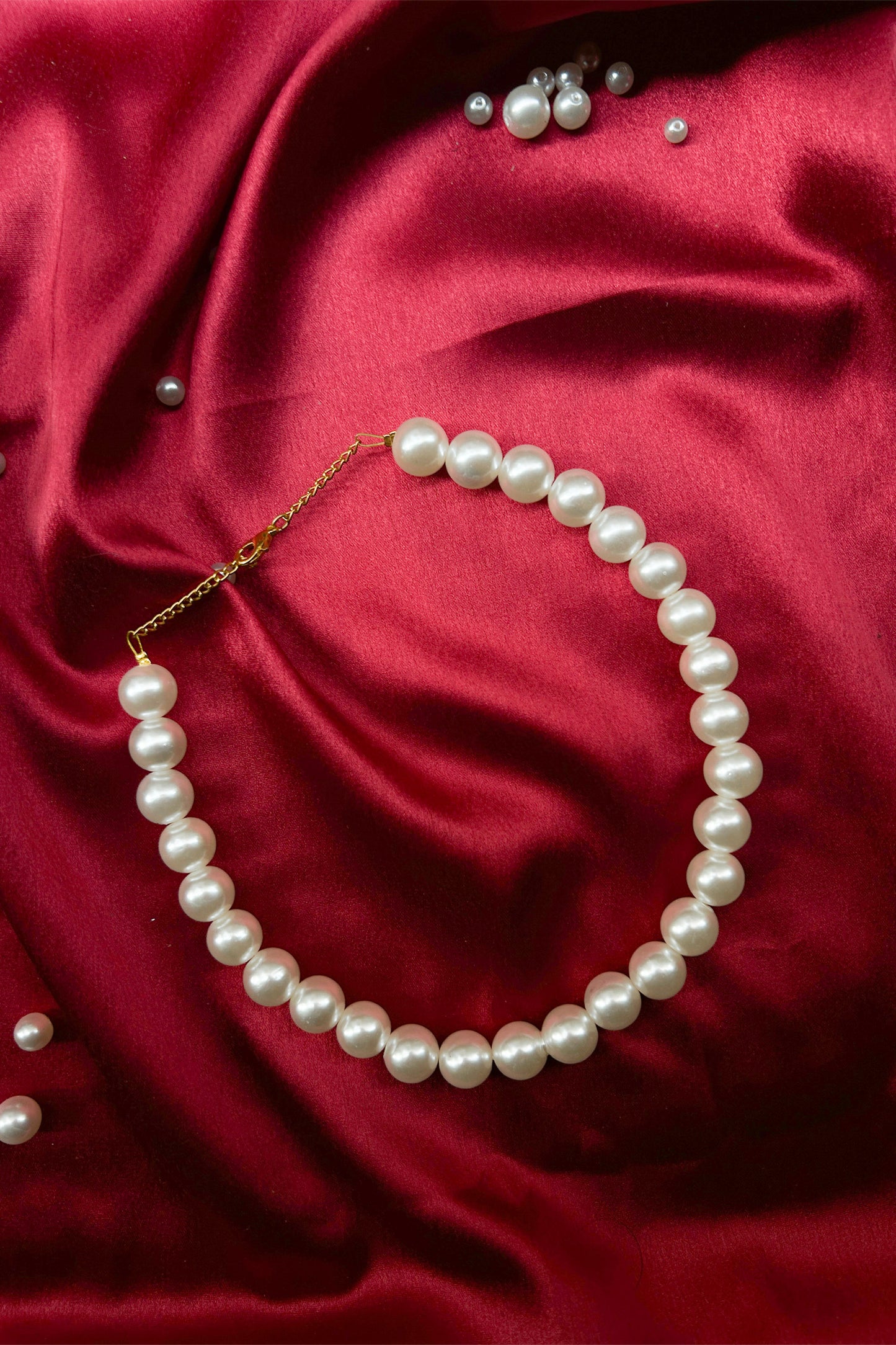 Milk & Moon Pearl Necklace 14MM