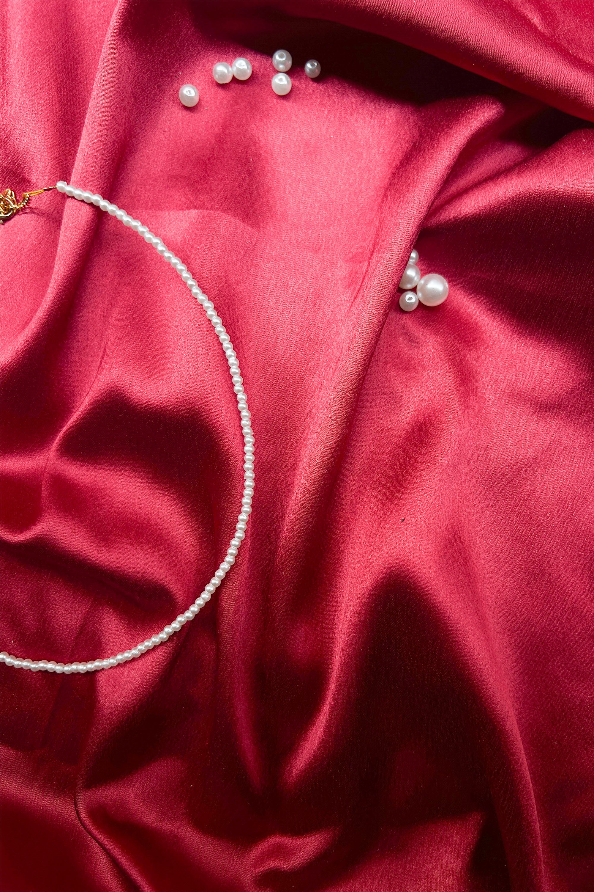 Classic White Pearl Necklace 3MM