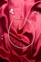 Classic White Pearl Necklace 3MM