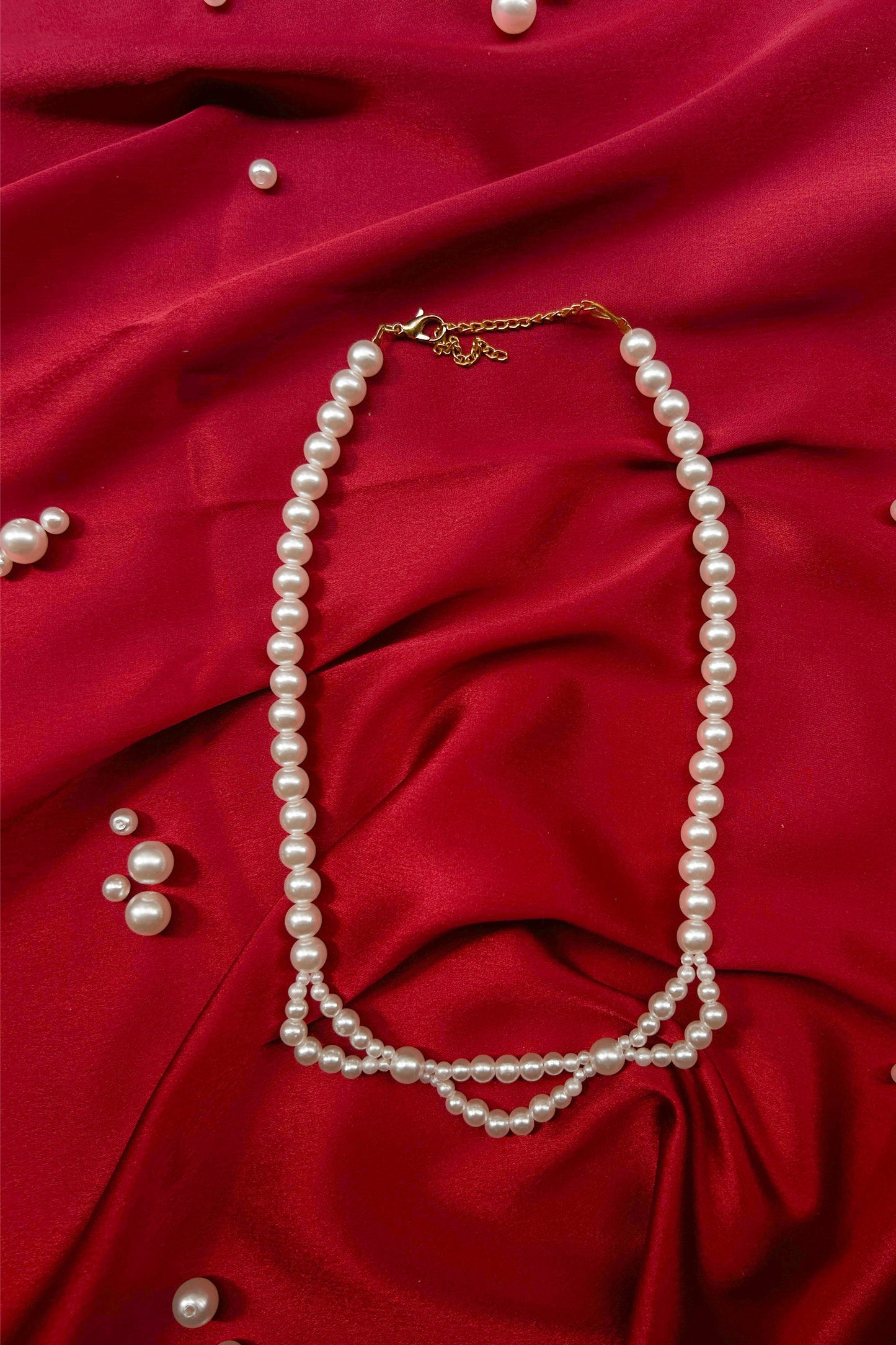 Pearl Cascade Necklace