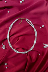 Elegance in Layers Pearl Necklace