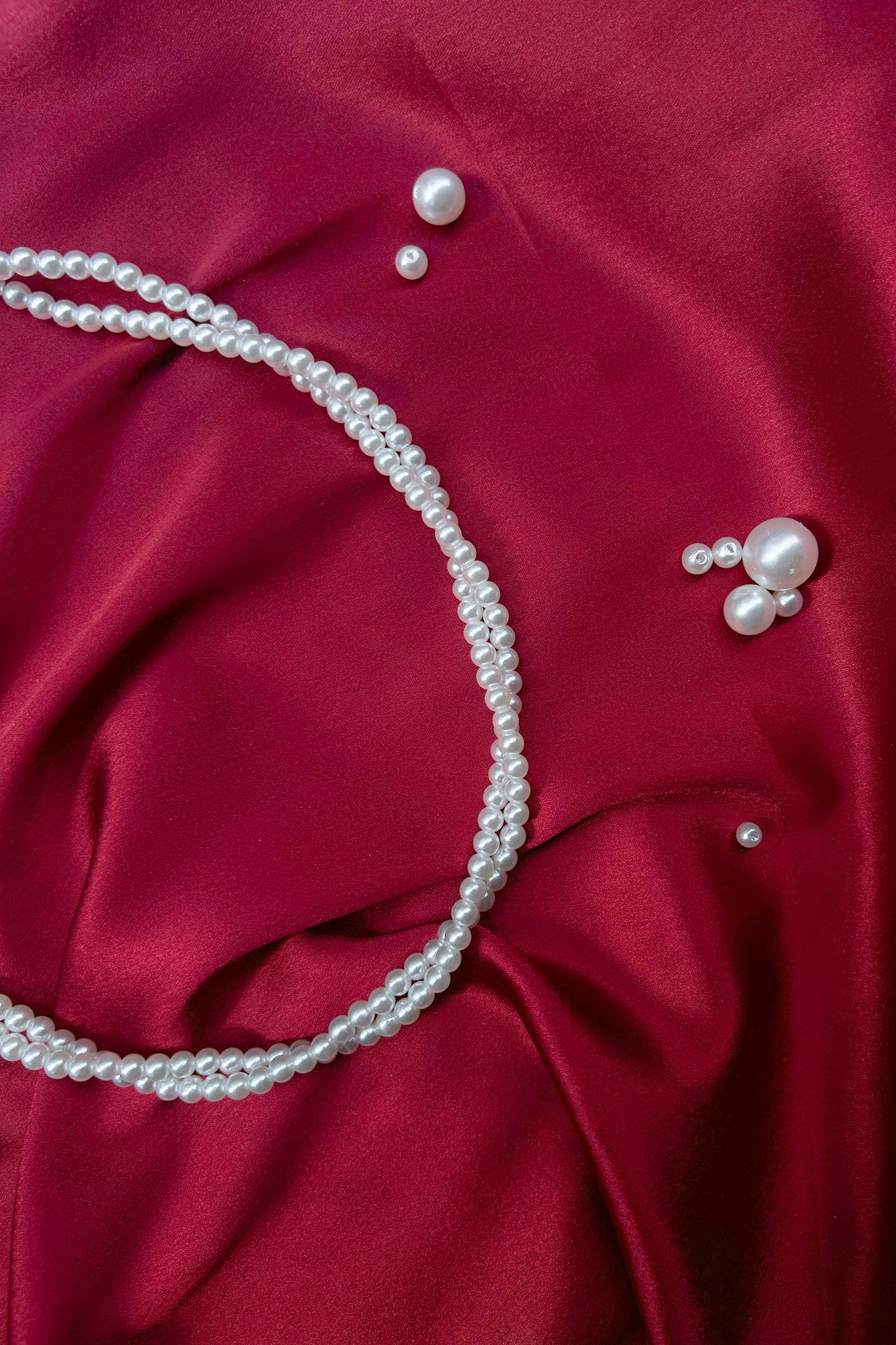 Elegance in Layers Pearl Necklace