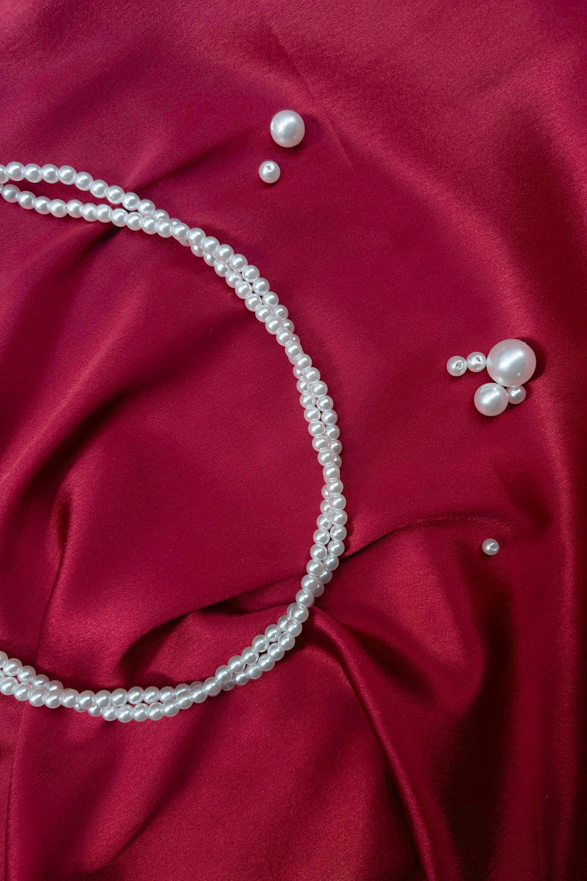 Elegance in Layers Pearl Necklace