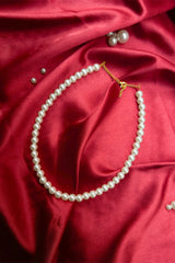Minimal Pearl Necklace 8MM