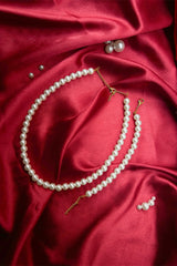 Ivory Allure Pearl Set with Bracelet 6MM