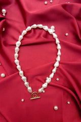 The Halo Baroque Pearl Necklace
