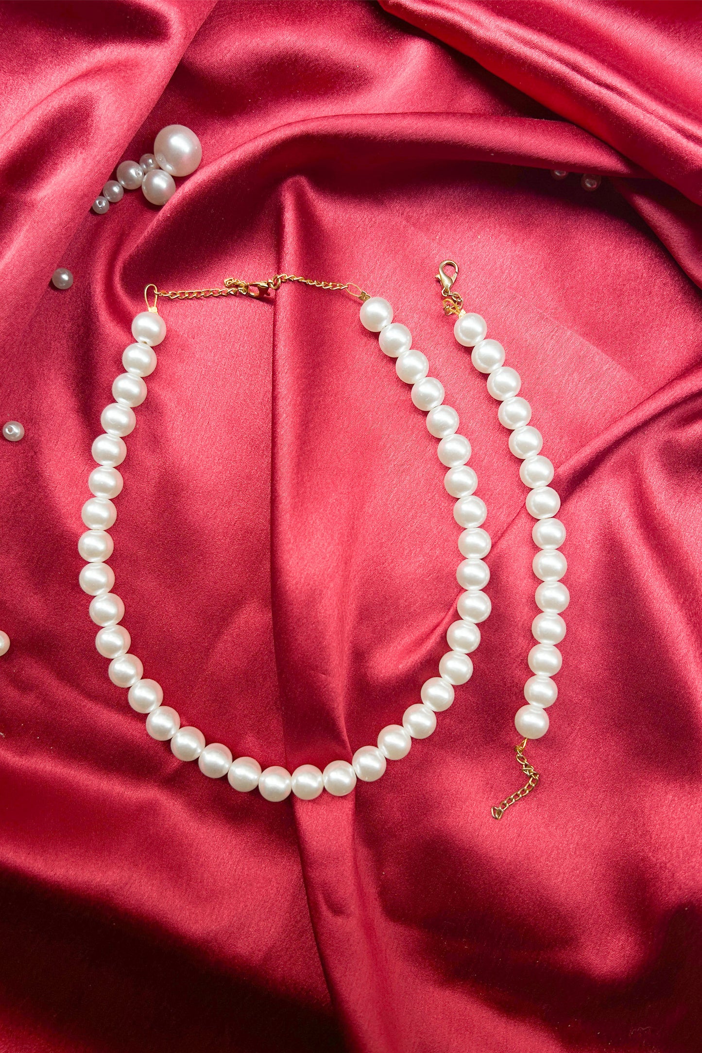 The Grace Pearl Set with Bracelet 8MM