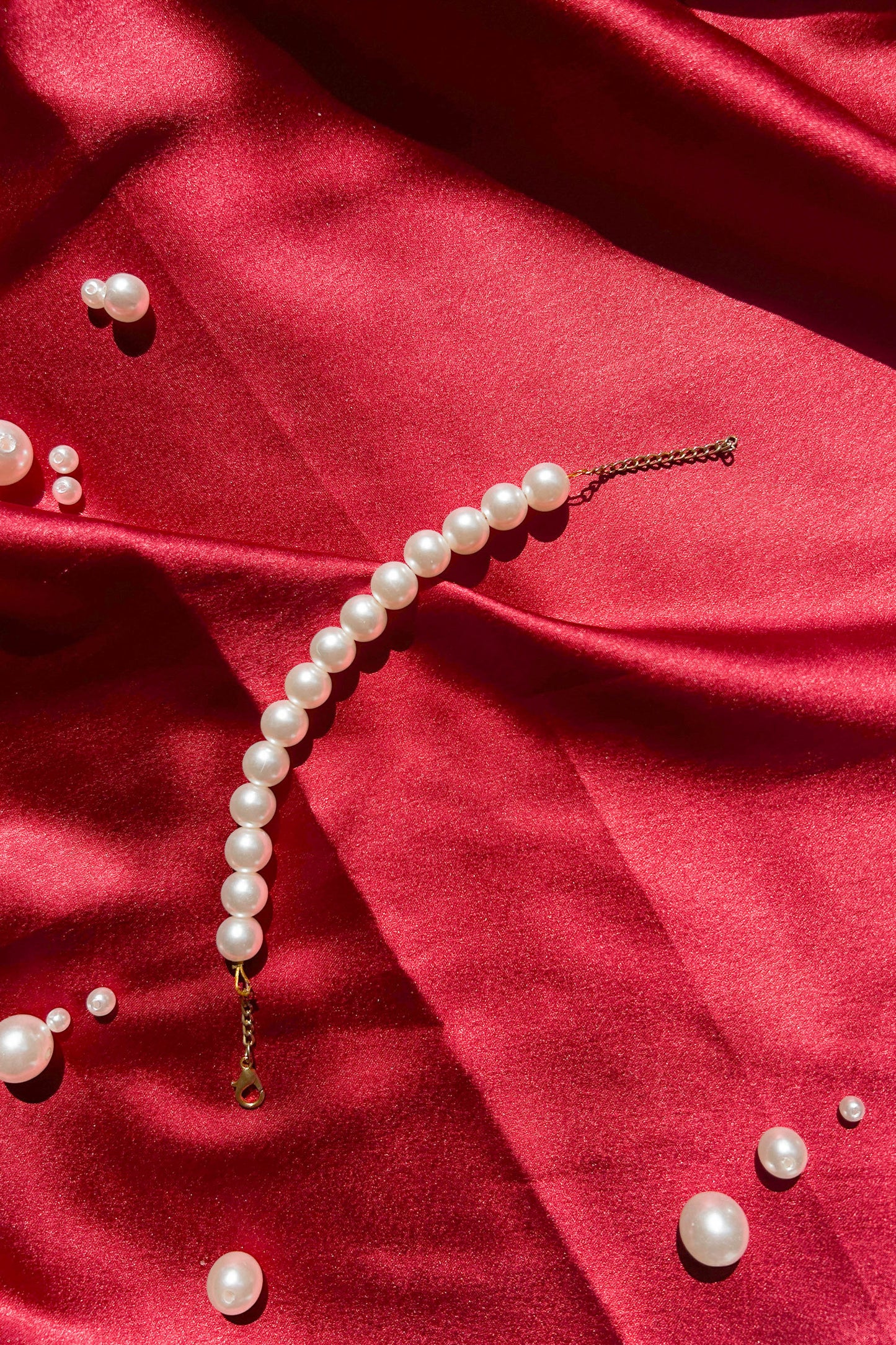 Royal White Pearl Bracelet 12MM