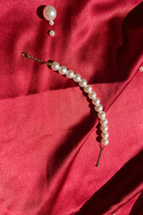 Royal White Pearl Bracelet 12MM