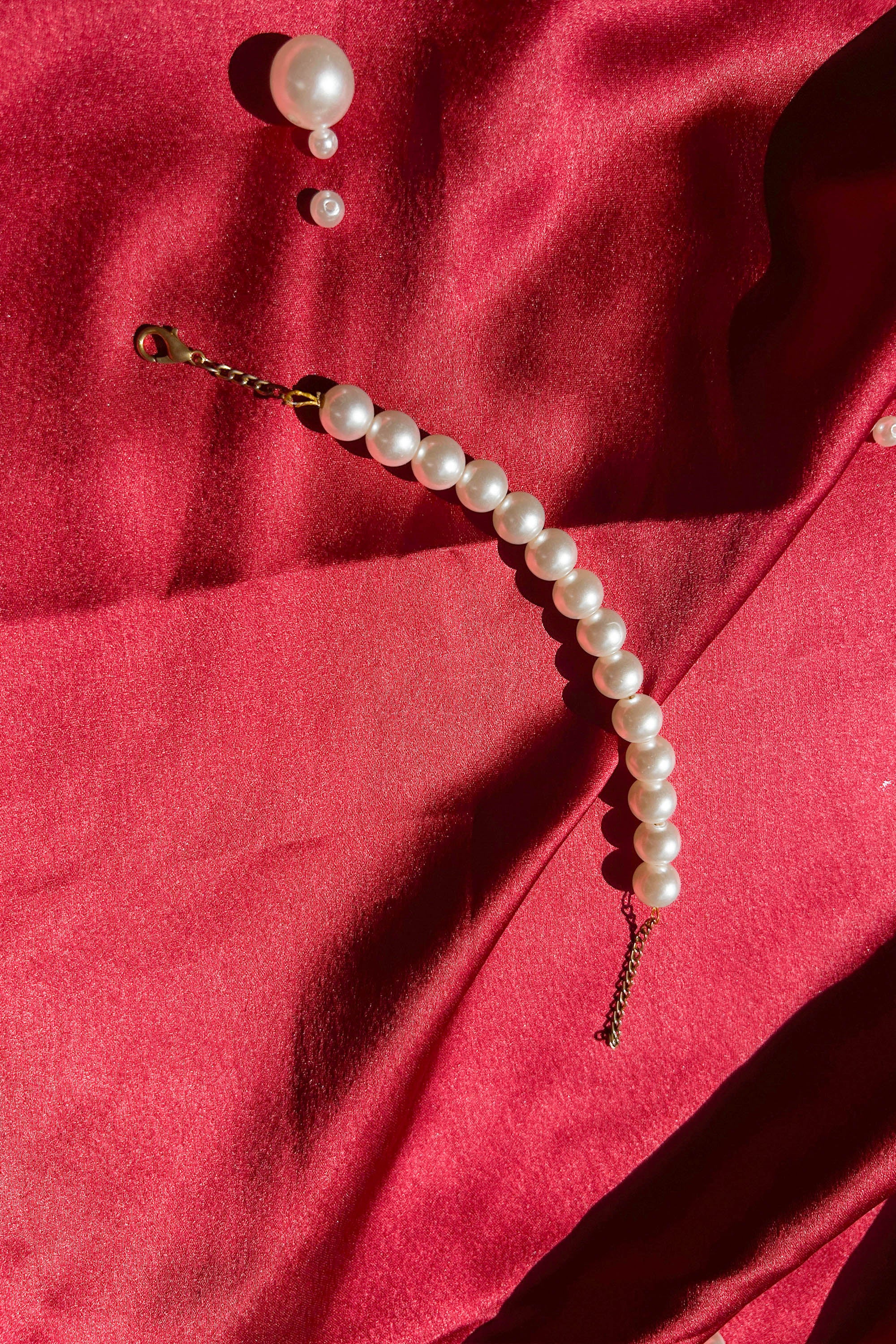 Royal White Pearl Bracelet 12MM