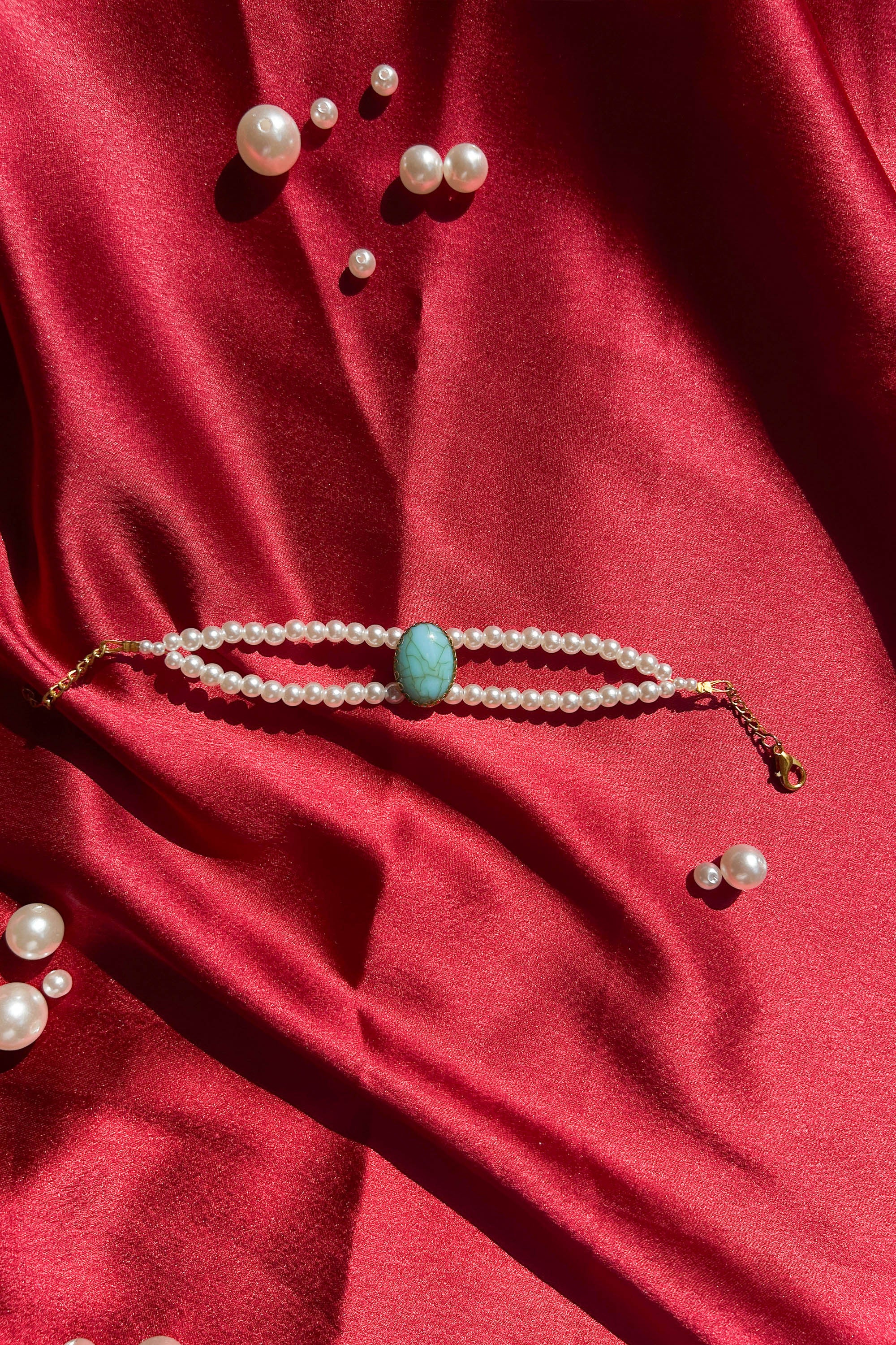 Turquoise Bloom Bracelet