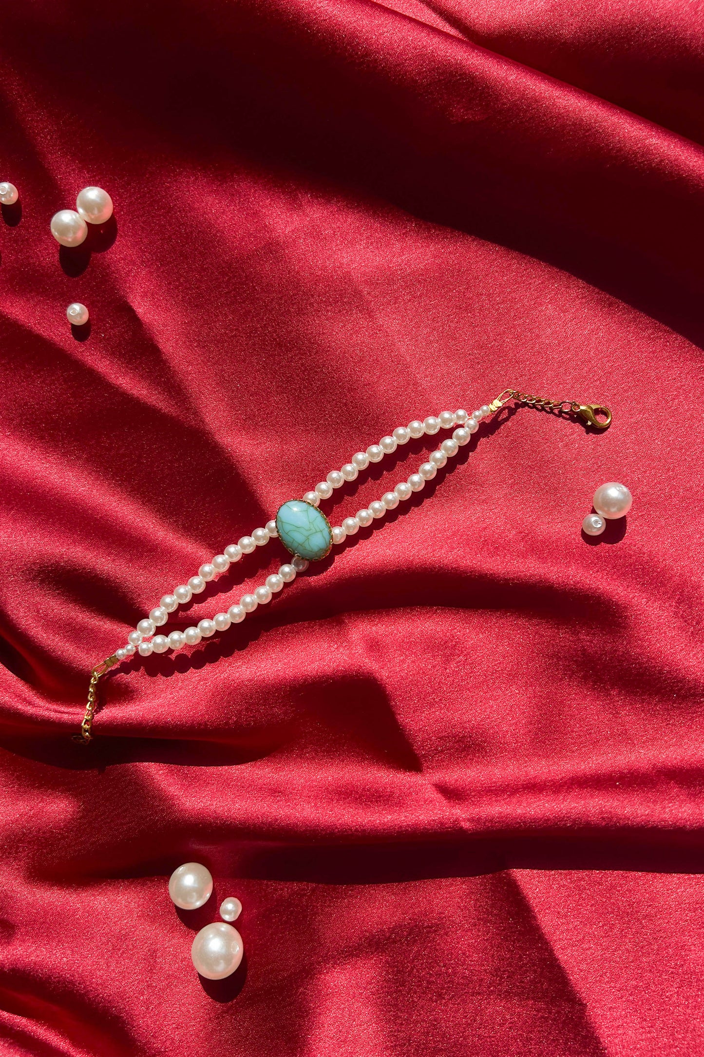 Turquoise Bloom Bracelet