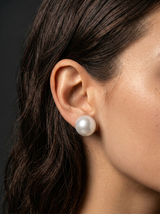 Elite Pearl Studs Earrings 16MM