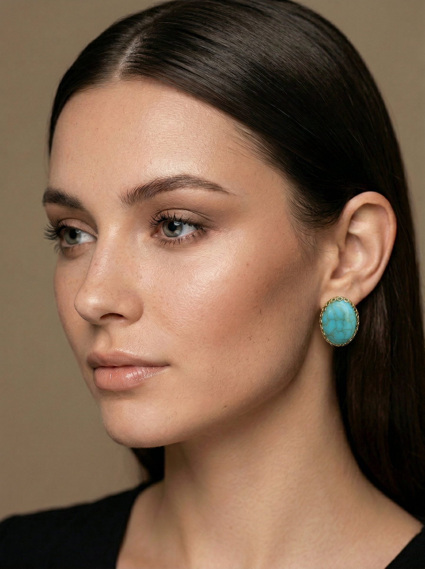 Turquoise Stone Earring