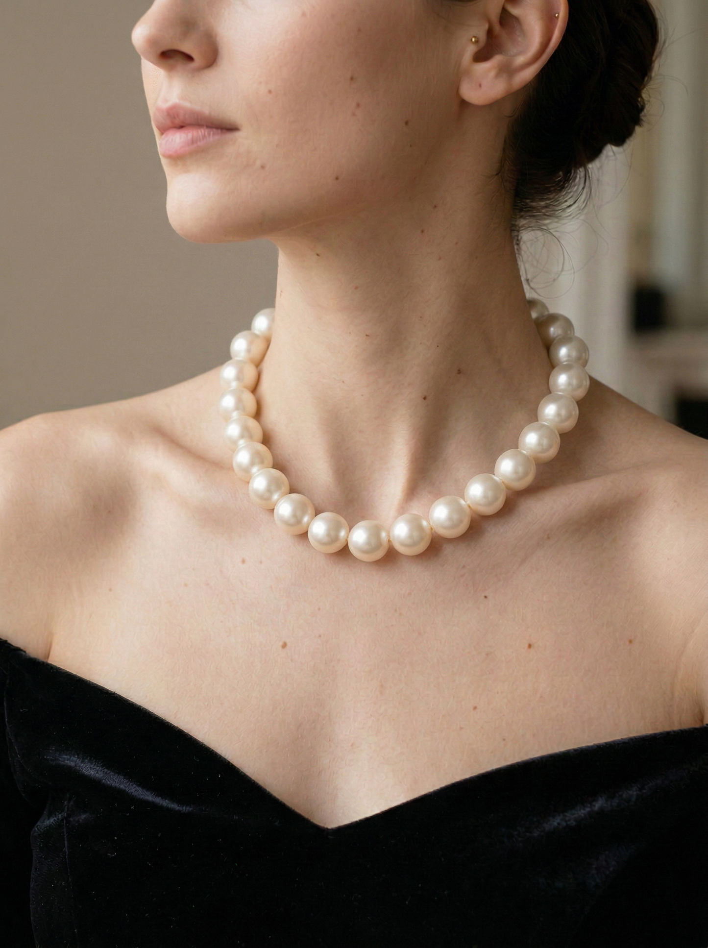 Crystal Bloom Necklace 12MM