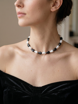 Baroque Midnight Necklace