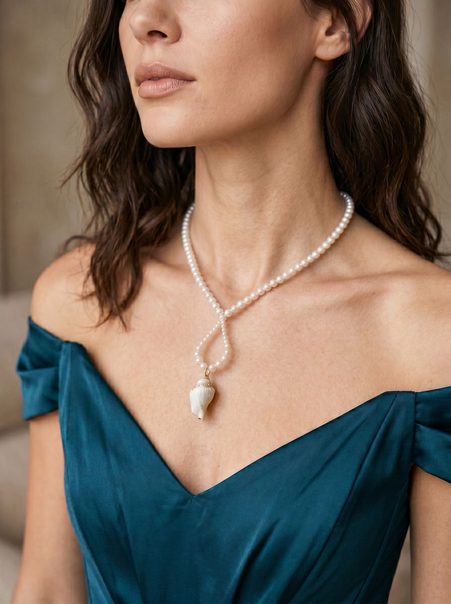 Sea Muse Pearl Necklace