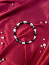 Noir Harmony Pearl Bracelet | Men/Unisex