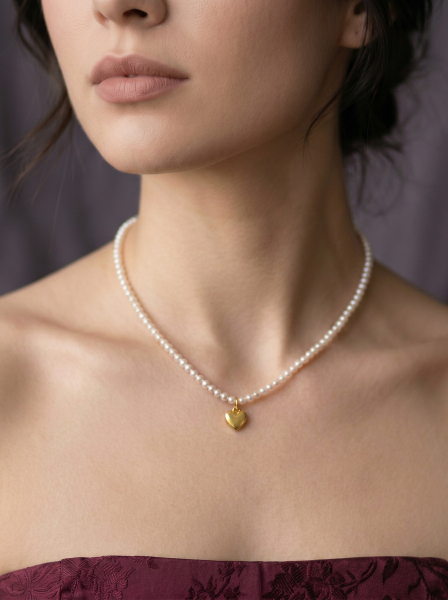 Pearl Love Necklace