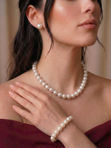 Timeless Pearl Set with Bracelet 10MM